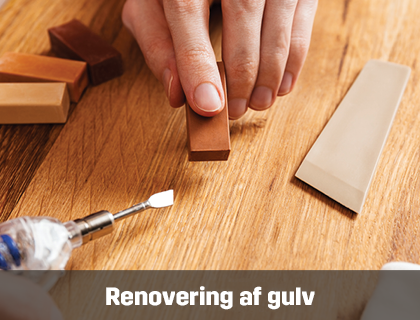 Renovering af gulv | Byggmax Renovering af gulv | Byggmax
