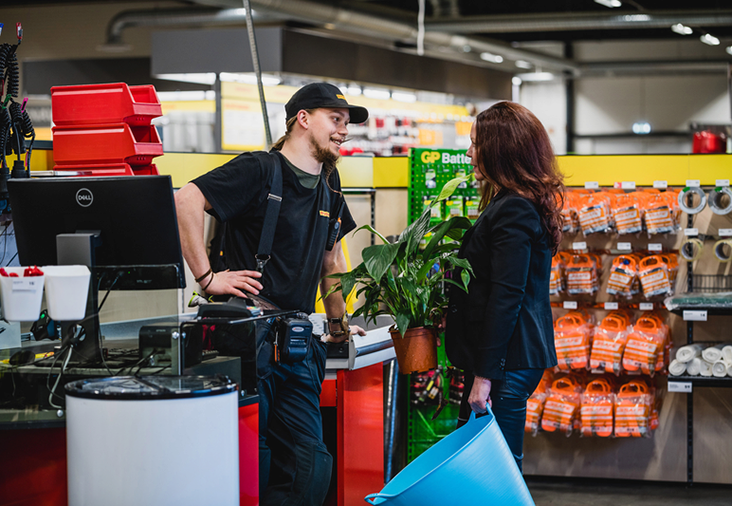 Køb og brug i butikkerne | Byggmax