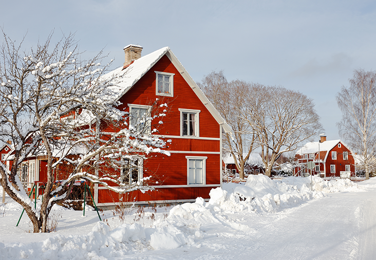 Beskyt huset mod vinden