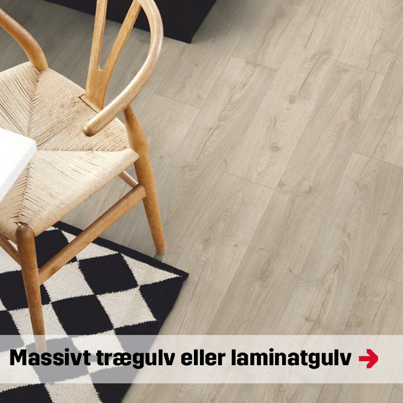 Massivt trægulv eller laminatgulv? | Byggmax Massivt trægulv eller laminatgulv? | Byggmax