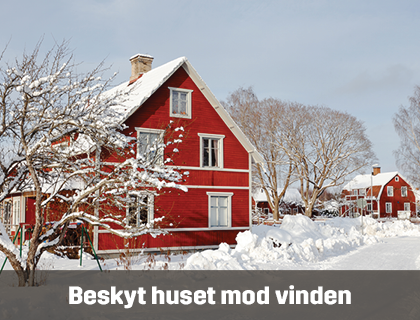 Beskyt huset mod vinden | Byggmax Beskyt huset mod vinden | Byggmax
