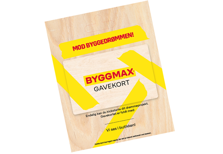 Gavekort | Byggmax Gavekort | Byggmax
