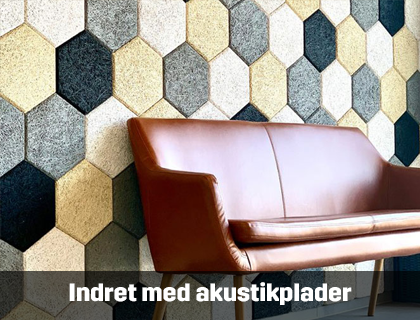 Indret med akustikplader | Byggmax Indret med akustikplader | Byggmax