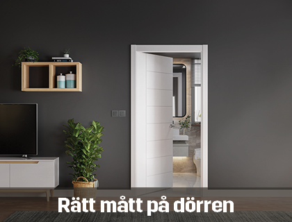 Välj rätt mått på dörren | Byggmax Välj rätt mått på dörren | Byggmax